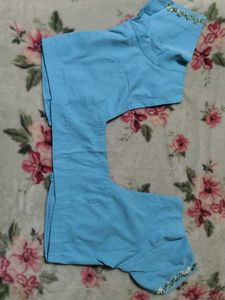 🔥 Sale 🔥 Elegant Blue saree