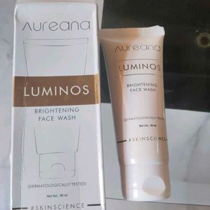Unused Aureana Luminos Brightening Face Wash