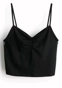 Deepul Tree Black Cami Top
