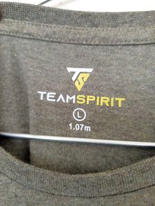 Teamspirit Olive And Grey T-shirt