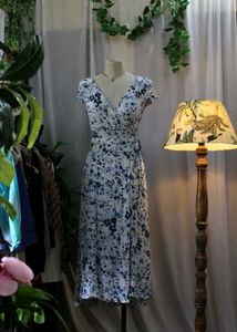 Floral Wrap Dress