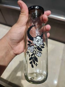 Handmade Decorated Glass Bottle