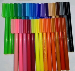 30 Sketchpens Faber-castell Case Coloring Book Kid