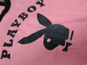 Pink Playboy Tank Top