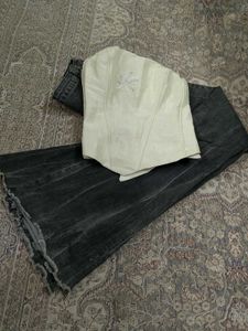 Off White Vintage Corset.