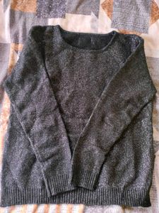 Sparkly Gray Pullover