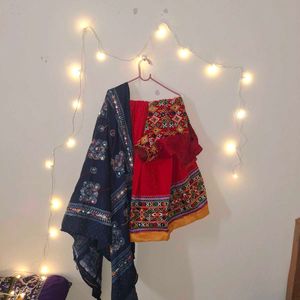 lehenga choli with blouse and odhni