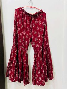 Short Frock With Gherdaar Sharara