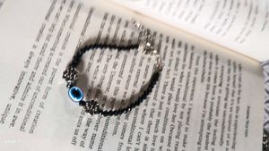 evil eye beaded bracelet.