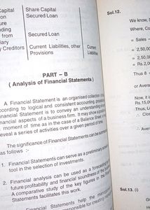 Model Test Paper On Accountancy, CBSE Syllabus
