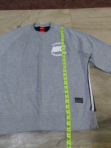 Nike Men Sweatshirt Gray Size XXL