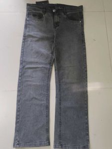 Gray Denim Jeans