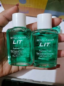 My Glam Lit Nail Polish Remover Pack Of 3