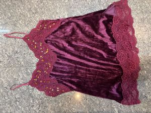 Burgundy Camisole