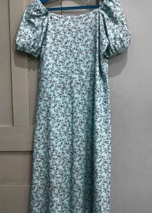 Floral Print Midi Dress