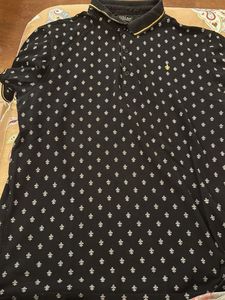Zara Man Patterned Polo Shirt