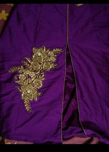 Ethnic Gown With Split