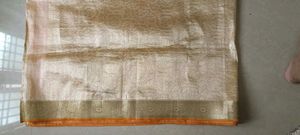 golden kanchipuram saree