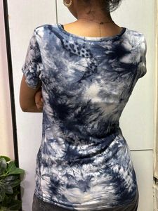 Y2K Blue Tie-dye