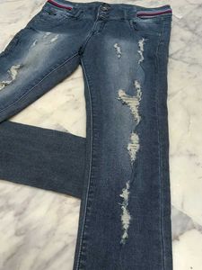 Distressed Denim Jeans