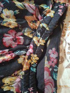 Floral Print Ethnic Skirt