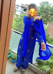 Today Trending Bow Suite Dupptta Kamiz Trouser