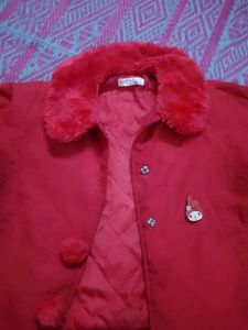 Cute Red Baby Coat