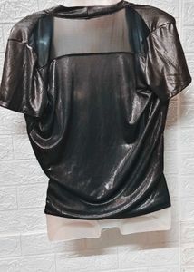 Size M/L 🎁Buy 2 Get 1 Free 🎁 Shimmery Wrap Top