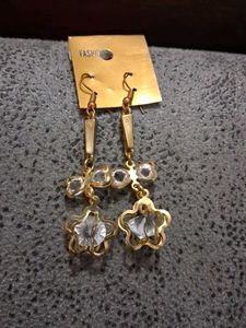 Floral Drop Earrings