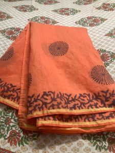 Nice Block Printed Saree