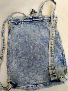 Denim Backpack