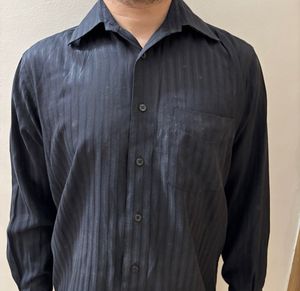 Stylish Black Striped Shirt