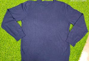 New Navy Blue Cardigan Sweater