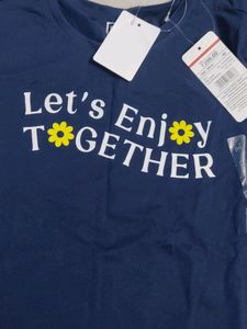 Navy Blue Tshirt 🌻🌻🌻💫💫💫🌸🌸