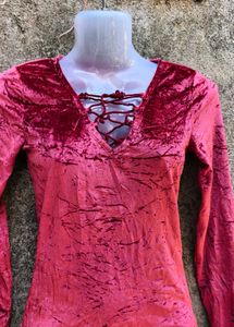 I. SEXY VELVET BODYSUIT