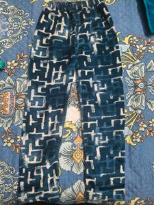 Printed Kids' Cozy Fleece Pants for 5-7 years