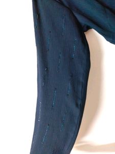 Navy Blue Dubai Burkha
