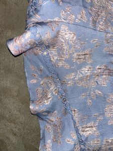 Summer Ready Lucille Metallic Jacquard Shorts