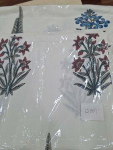 Double Bed Sheet With 2 Pillo Covers