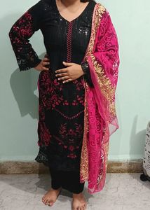 Black Pakistani Dress