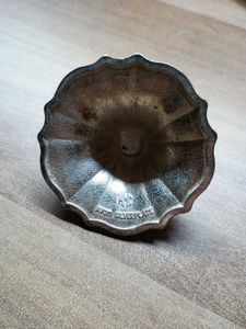 Vintage Silver Candle Holder Or Vase