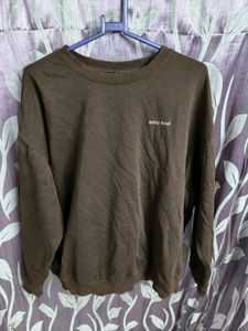 H&M Easy Soul Brown Sweatshirt
