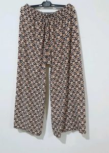 Patterned Wide  Palazzo