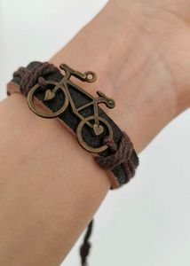Adjustable Bracelet With Cycle Charm 🧿