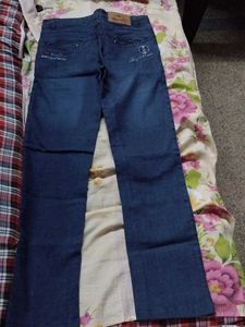 Dark Blue Denim Jeans