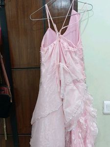 Cute Pink Party Dress...backless dress