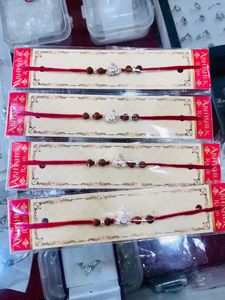 pure silver rakhi ( set of 4 )