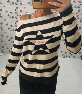 Striped Anne Klein Sweater