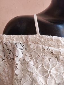White Beautiful Crop Top