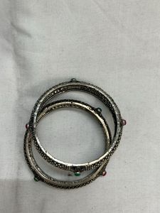 Oxidized Bangles - Set of 2